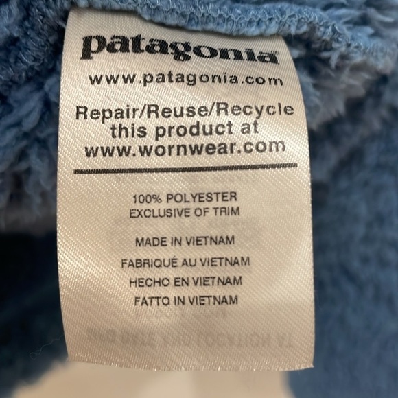 Patagonia Los Gatos Fleece 1/4 Zip Pullover Jacket—BEAUTIFUL COLOR!! EUC—M - Picture 4 of 7